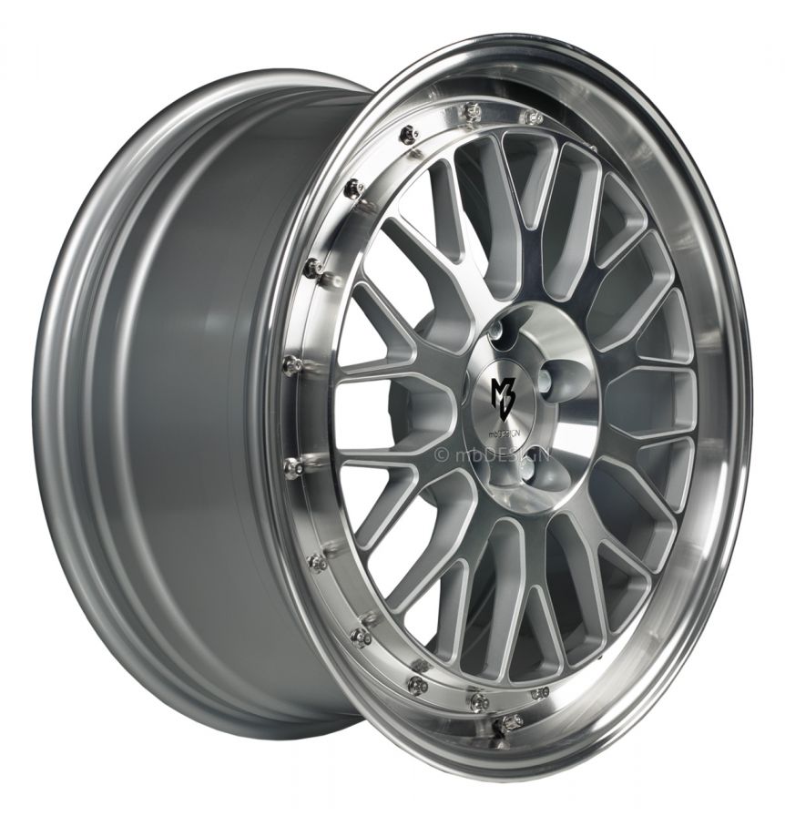 mbDESIGN<br>LV1 - Glanzsilber voll poliert (20x9)